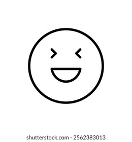 Smile icon vector. smile emoticon icon. feedback sign and symbol
