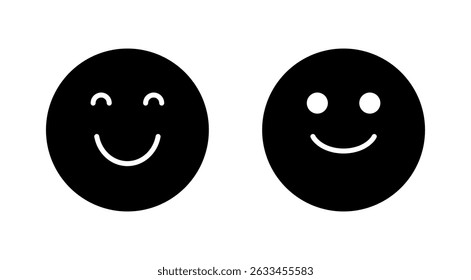 Smile icon vector. smile emoticon icon. feedback sign and symbol
