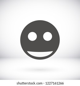 Smile icon. Vector Eps 10