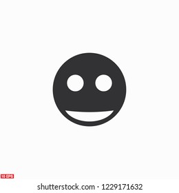 Smile icon. Vector Eps 10