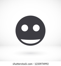 Smile icon. Vector Eps 10