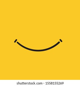 Smile Icon Vector Graphic Design Symbol Or Logo With Hand Drawn Doodle Style