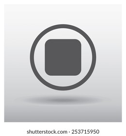 Smile Icon, vector illustration