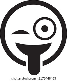 smile icon vector. Linear style sign for mobile concept and web design. happy symbol illustration. Pixel vector graphics.eps
