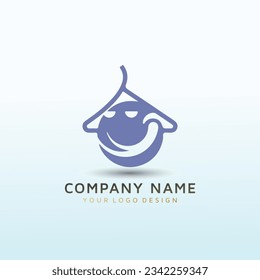 Smile icon vector logo design