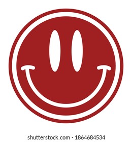 Smile Icon, Vector, Silhouette symbol design