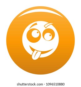 Smile icon. Vector simple illustration of smile icon isolated on white background