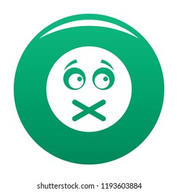 Smile icon. Vector simple illustration of smile icon isolated on white background