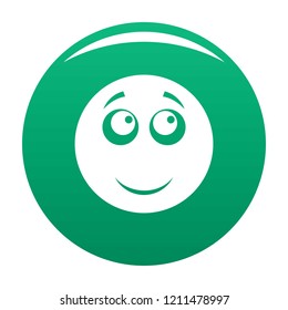 Smile icon. Vector simple illustration of smile icon isolated on white background