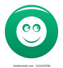 Smile icon. Vector simple illustration of smile icon isolated on white background