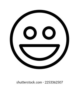 Smile Icon Vector Symbol Design Illustration