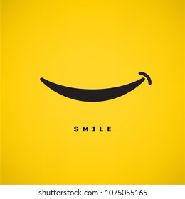 Smile icon vector template design