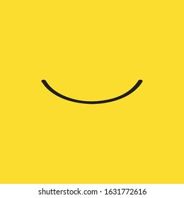 smile icon vector template design