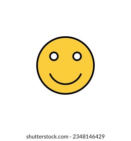 smile icon vector for web and mobile app. smile emoticon icon. feedback sign and symbol