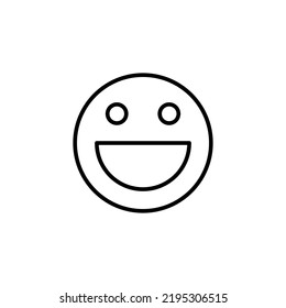 smile icon for web and mobile app. smile emoticon icon. feedback sign and symbol