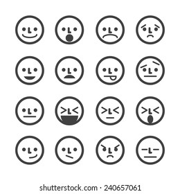 Smile Icons Stock Vector (royalty Free) 240657061 