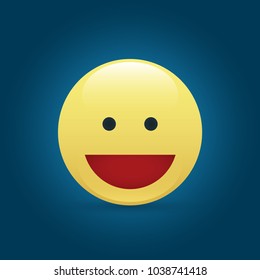smile icons. emoji. emoticons