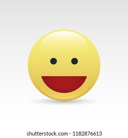 smile icons. emoji. emoticons