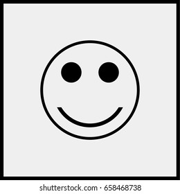 快乐笑脸表情符号 表情符号线艺术矢量图标的应用程序和网站 的类似图片 库存照片和矢量图 Shutterstock