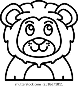 Smile Line vector Icon Design