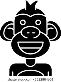 Smile Line vector Icon Design