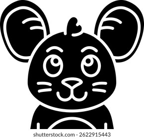 Línea de sonrisa Vector Icon Design