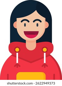 Smile Line vector Icon Design