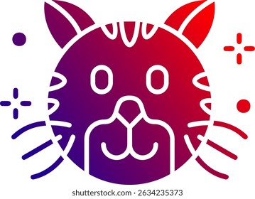 Smile Line vector Icon Design