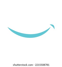 Smile logo design. Icon smile logo design