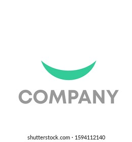 smile logo icon design template sign