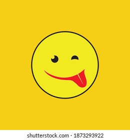 smile logo and icon vector template design