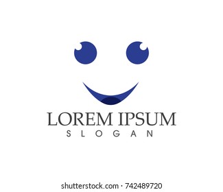 Smile logo and symbols
