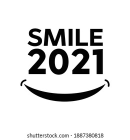 vector de logotipo de sonrisa. Logo del vector emoticono sonriente 