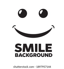 vector de logotipo de sonrisa. Logo del vector emoticono sonriente 