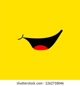 Smile Logo Vector Template Design Illustration
