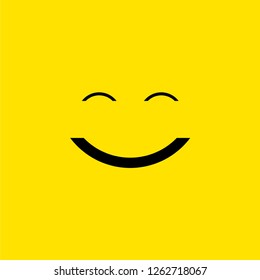 Smile Logo Vector Template Design Illustration