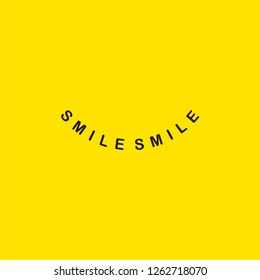 Smile Logo Vector Template Design Illustration