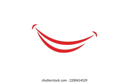 Smile Logo Vector Template. Smile icon vector