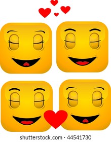 smile in love