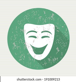 Smile mask,vector