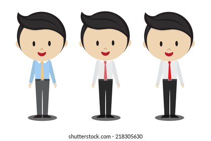 smile office man vector icon