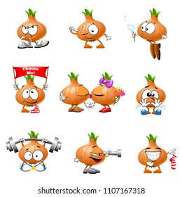 Smile onion food