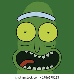 7 Pickle rick Images, Stock Photos & Vectors | Shutterstock