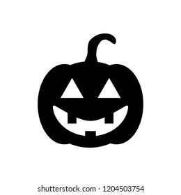 Smile pumpkin. Fun pumpkin. Black and white smiley pumpkin.