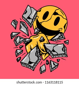 Smile Punch Vector art