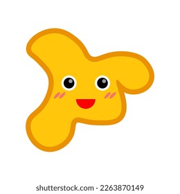 Smile shape icon. Vector illustration.