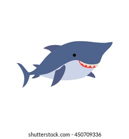 smile shark icon