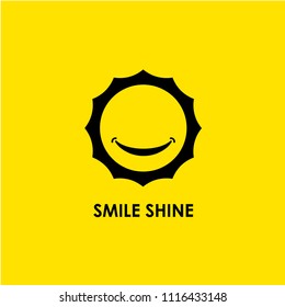 Smile Shine Vector Template Design Illustration