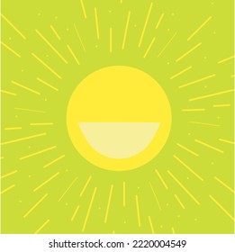 Smile shinning sun eyes catching 