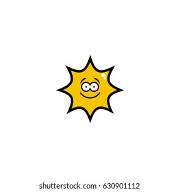 Smile sun funny